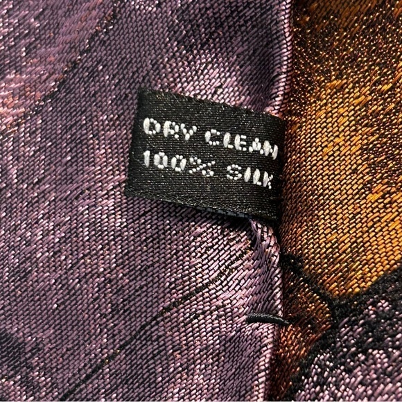 MISSONI Men's Tie 100% Silk Made in Italy Geometric Colorful All Over - Picture 4 of 6